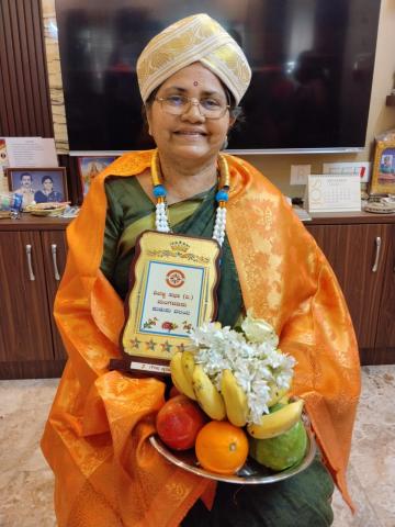 ನಿವೃತ್ತ ಶಿಕ್ಷಕಿಯರಿಗೆ ಸನ್ಮಾನ - ಶಿವಳ್ಳಿ ಸಭಾ - ಕುಡುಪು