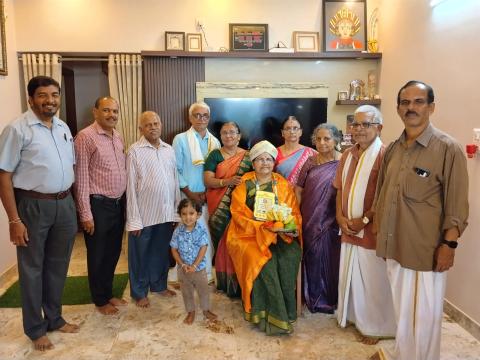 ನಿವೃತ್ತ ಶಿಕ್ಷಕಿಯರಿಗೆ ಸನ್ಮಾನ - ಶಿವಳ್ಳಿ ಸಭಾ - ಕುಡುಪು