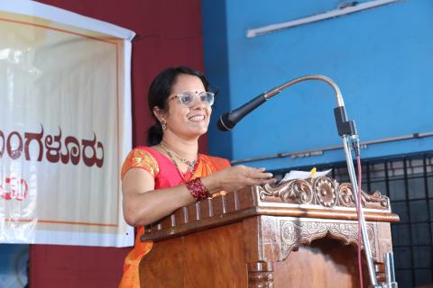 ಕೋಶಾಧಿಕಾರಿಣಿಯವರಿಂದ ವಾರ್ಷಿಕ ಲೆಕ್ಕ ಪತ್ರ ಮಂಡನೆ